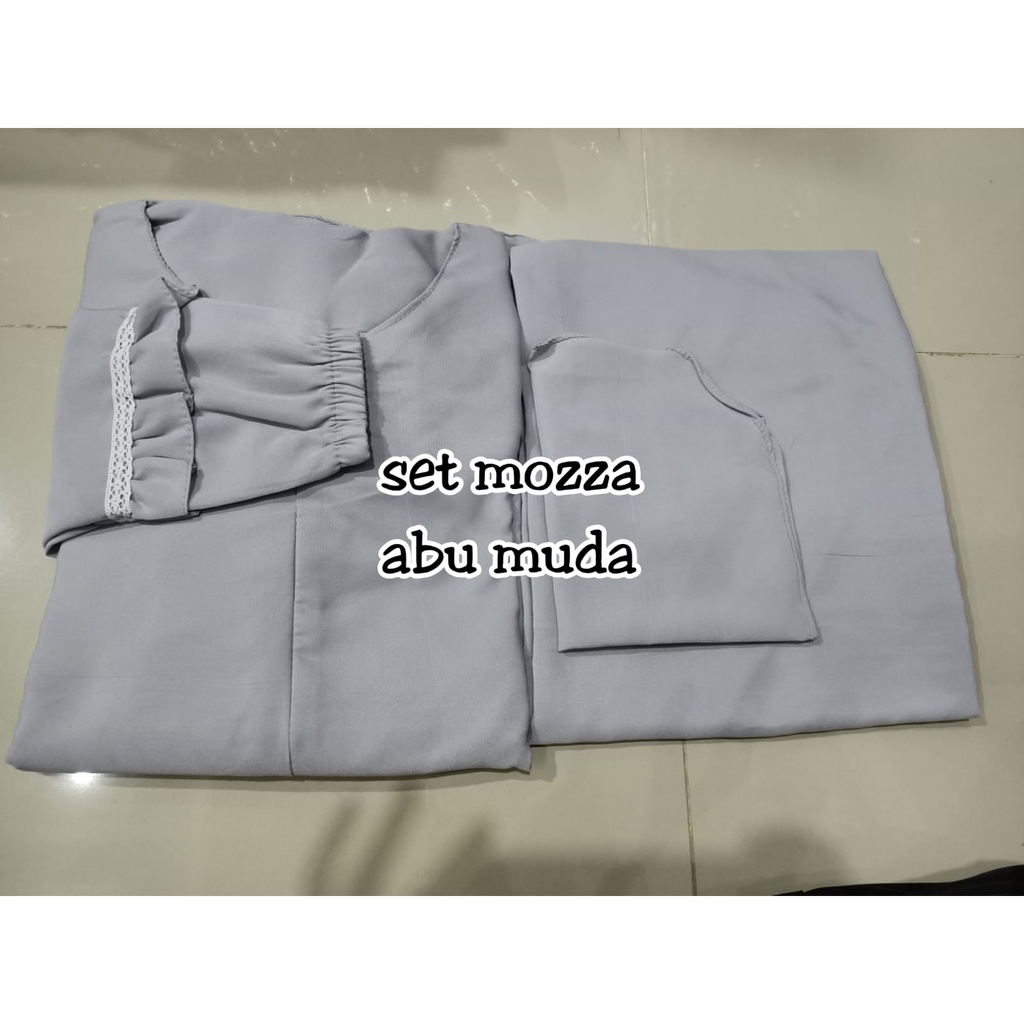 (COD) TERLARIS..!! GAMIS SET SYARI NABILAH/GAMIS WOLFIS SYARI SET HIJAB DAN CADAR-Abu Muda