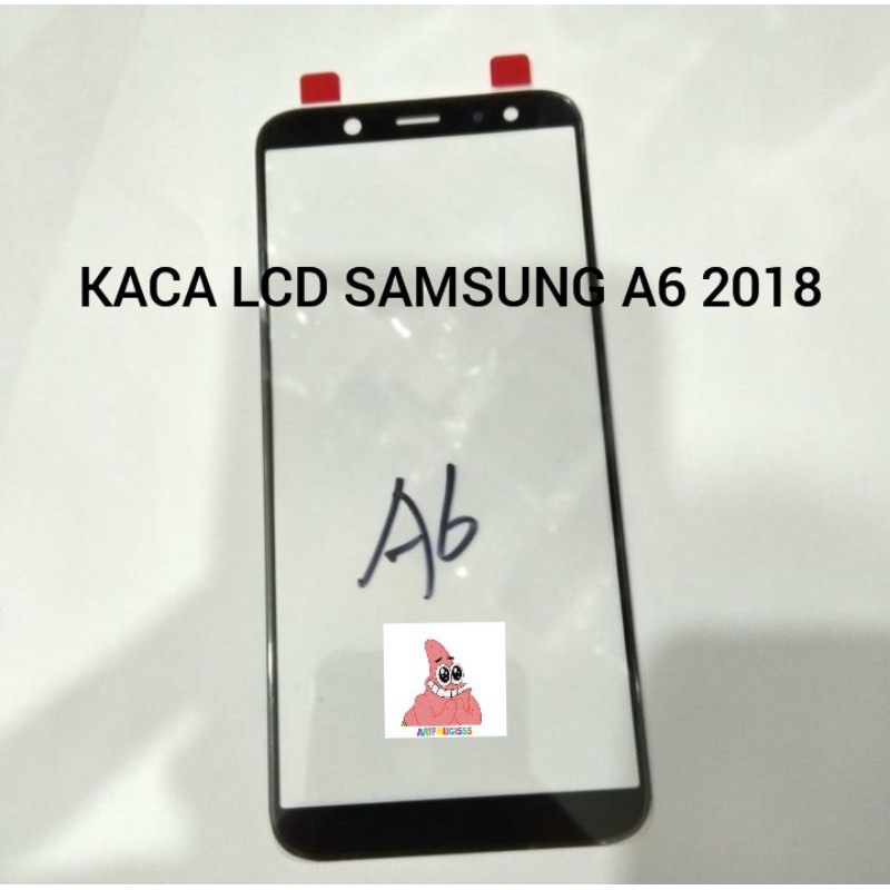 KACA LCD KACA LAYAR KACA DEPAN TOUCHSCREEN SAMSUNG A6 2018 ORIGINAL