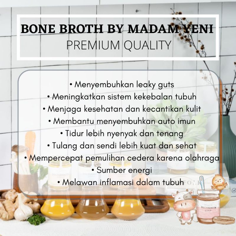 Paket Recovery pasca Operasi Bone Broth Doctor Broth By MadamYeni