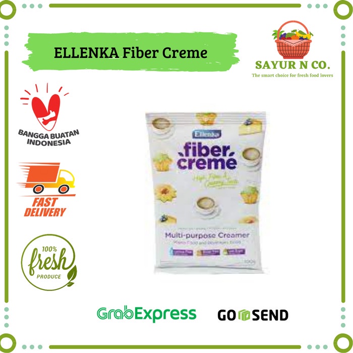 

ELLENKA Fiber Creme 100gr | Sayur N Co Bekasi