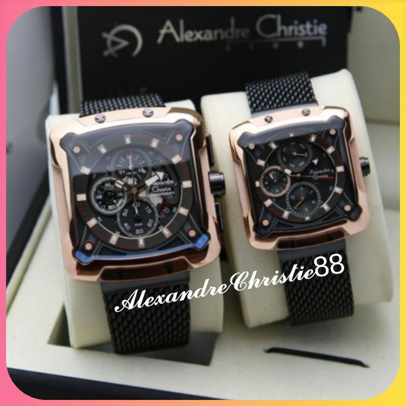 Jam Tangan Couple Alexandre Christie 3030 AC3030 AC 3030 | Original