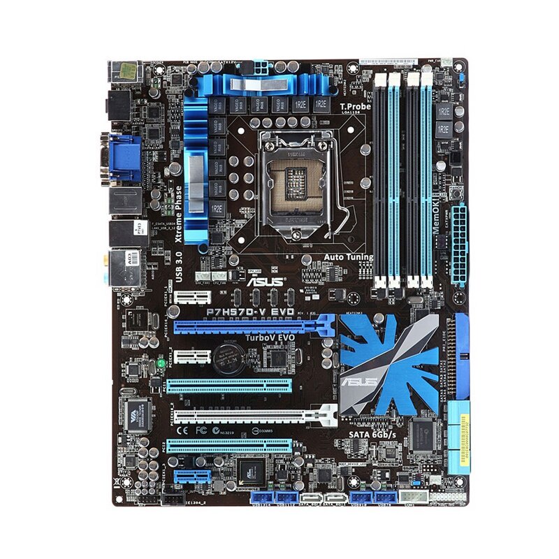PREORDER ASUS P7H57D-V EVO Motherboard 1156 Motherboard DDR3 Intel H57 Support Core i7 860 870 Proce