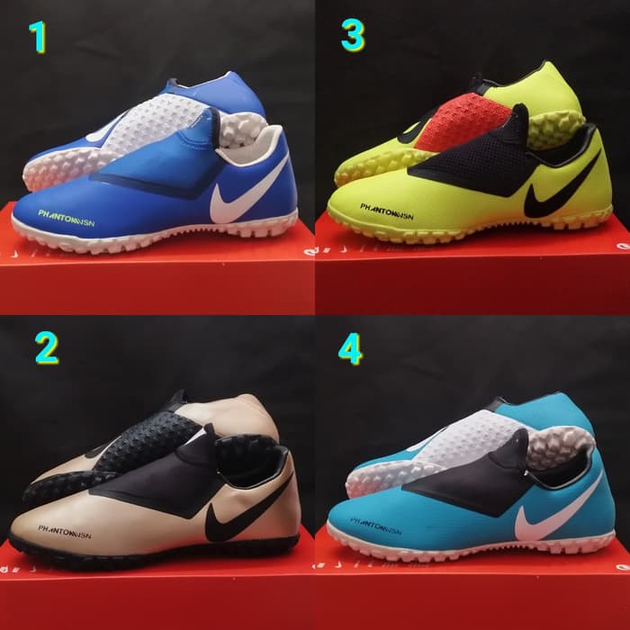 TERLARIS sepatu bola futsal nike phantom vsn ghost lace grade ori new
