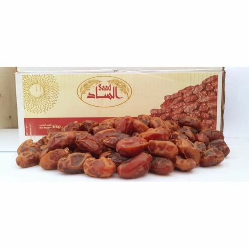 

Kurma khlasa Al Sa'ad premium Original High Quality 500gr