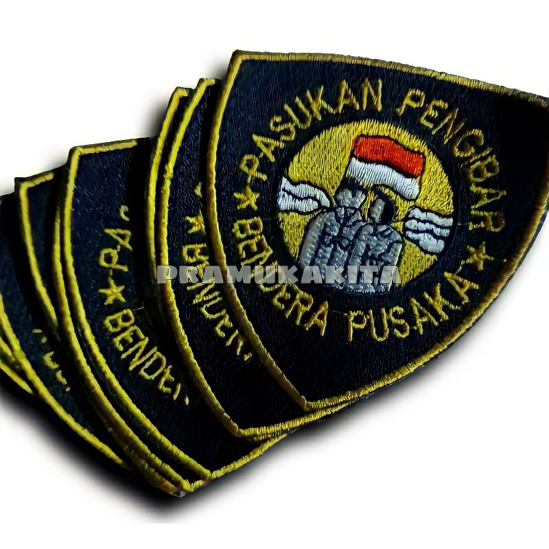 (SIAP DIKIRIM)Bed paskibra bijian -logo paskibra bordir