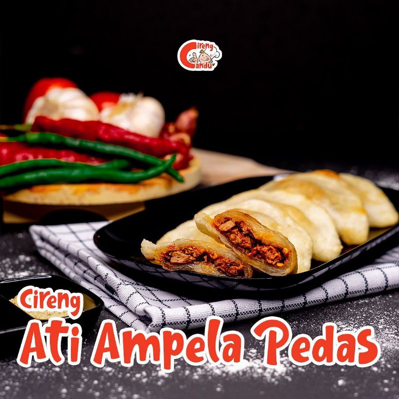 

Cireng Isi Ati Ayam Pedas