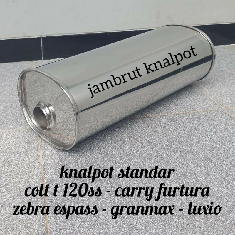 kendangan atau tabung knalpot futura ss colt t120 dan cary ss kenalpot mobil colt t120 termurah