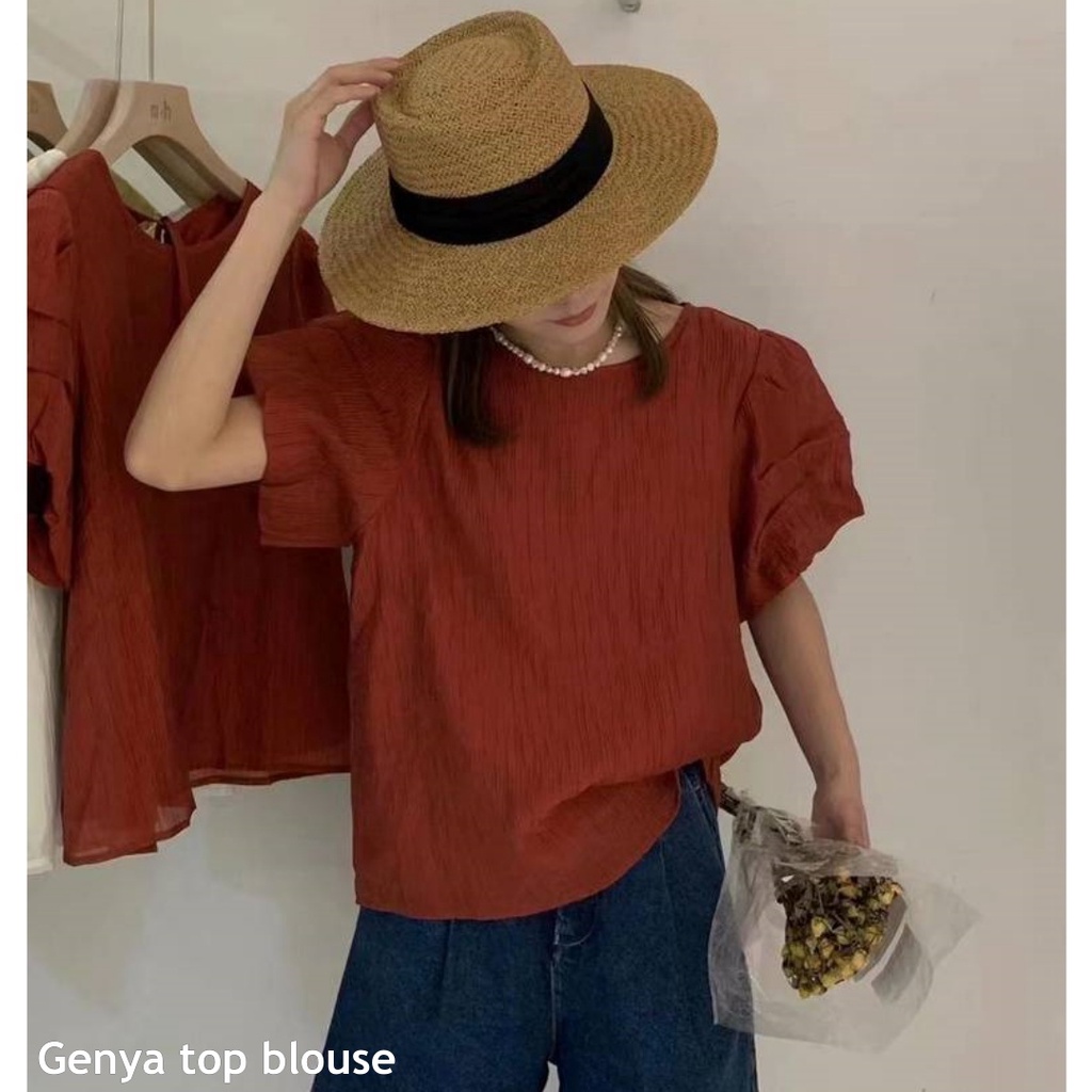 Genya top blouse - Thejanclothes