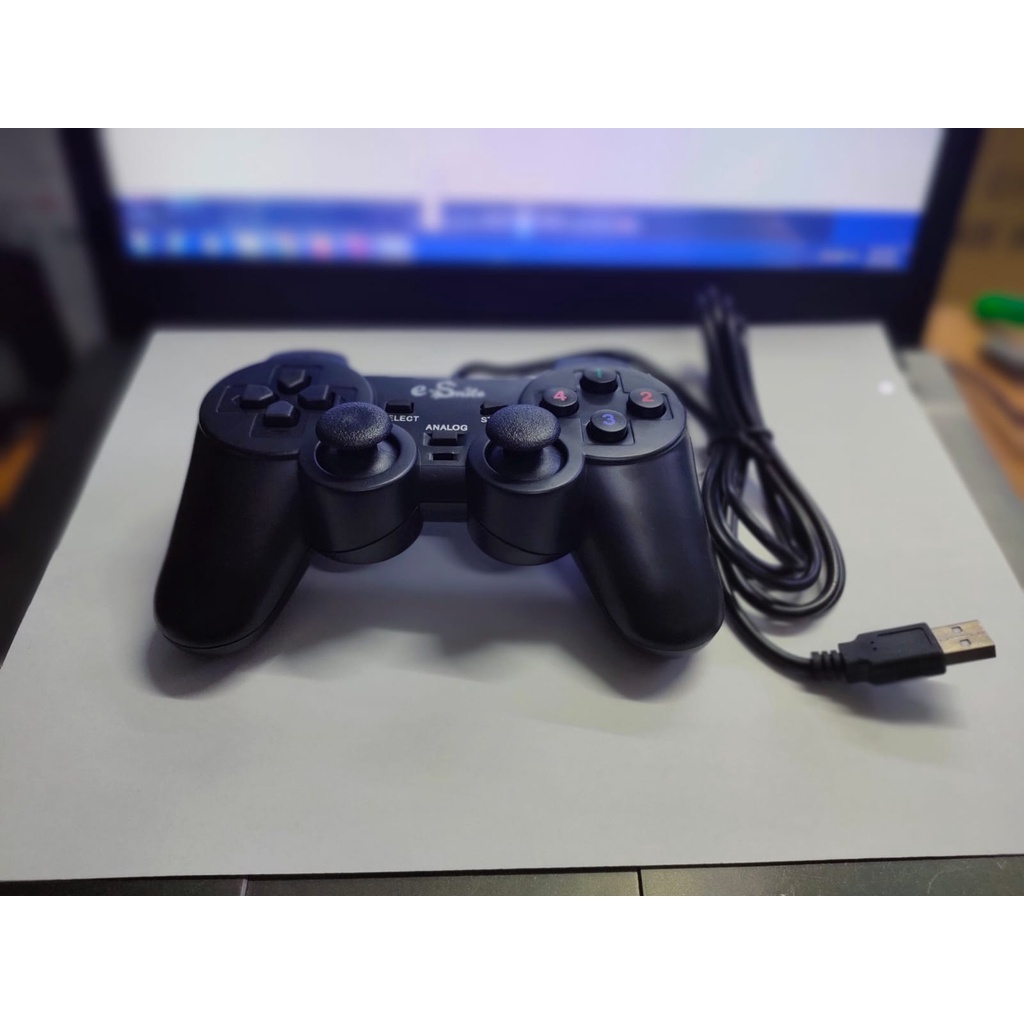 Joystick / game pad / stick pc laptop komputer single analog hitam USB