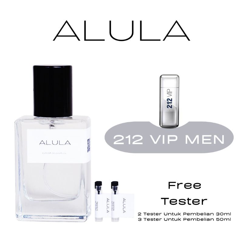 ALULA PARFUM 212 VIP MEN | Parfum Pria