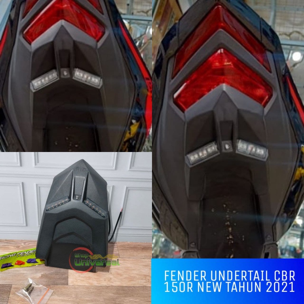 FENDER CBR 150 R 2021 FENDER MHR ALL NEW HONDA CBR 150R 2021 UNDERTAIL CBR 150 R 2021 PLASTIK ABS