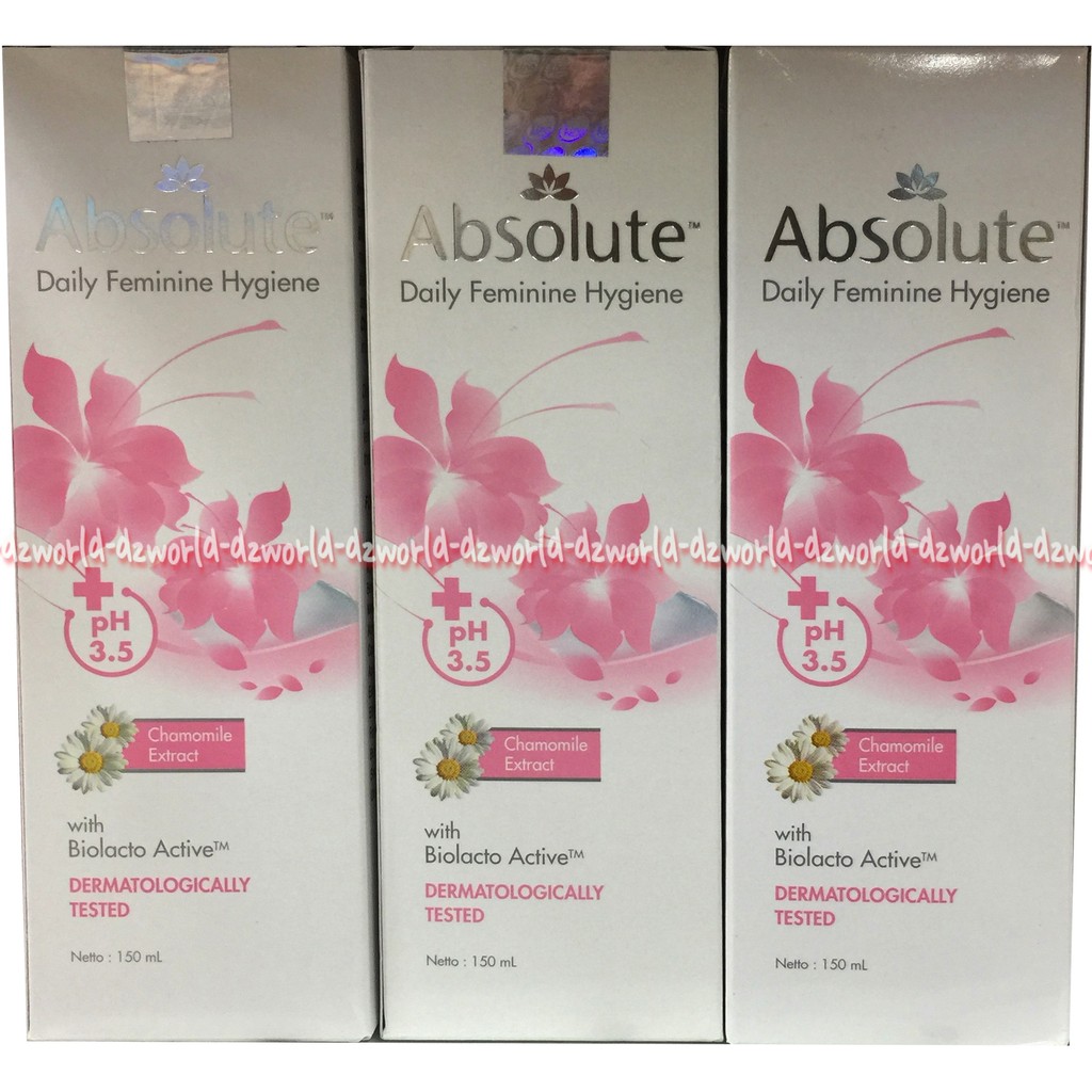 Absolute Daily feminine Hygiene Pembersih Kewanitaan Cair Absolute 150ml