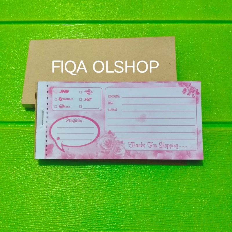 

LABEL PENGIRIMAN OLSHOP MURAH ISI 100 LEMBAR