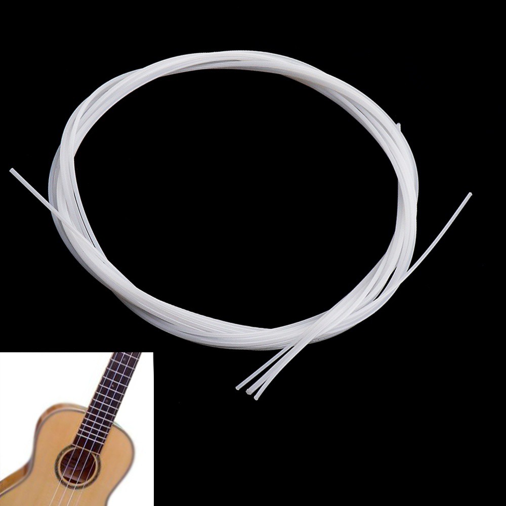 4pcs / set Senar Pengganti Bahan Nilon Tahan Lama Untuk Ukulele