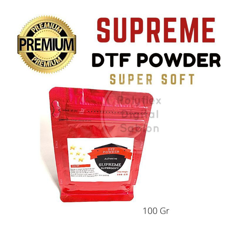 

DTF Powder (DTF Powder Adhesive) Premium Super Soft Termurah