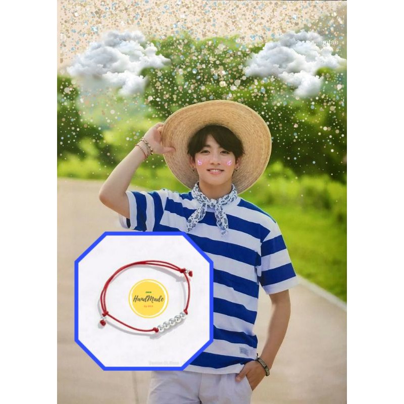 Gelang BTS Jungkook Summer Time/ Gelang Kpop BTS/Gelang Kpop BTS Jungkook Kode DSS005