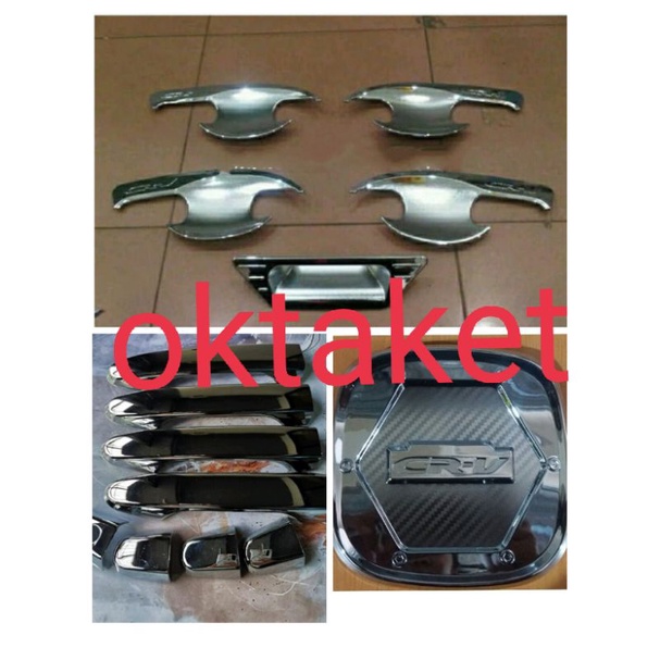 paket outer handle tank cover Grand Crv 2012-2016 chrome 5pcs