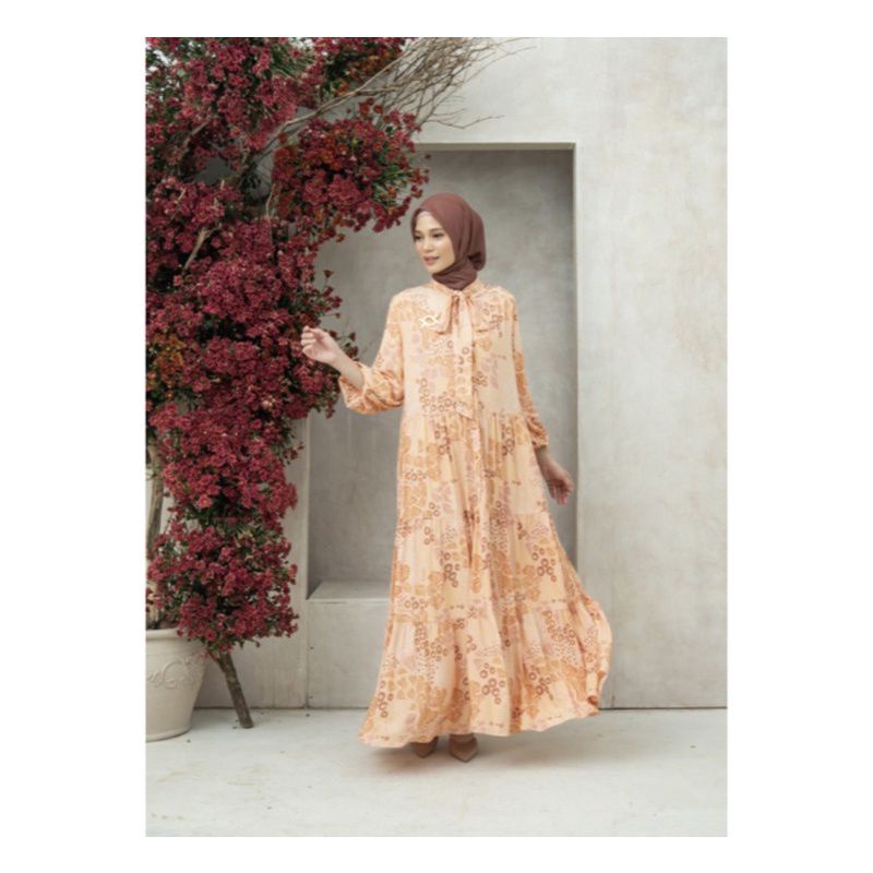 Sale Harbolnas 9.9 Laura dress in Carrot size XXL by Wearing Klamby New bukan preloved