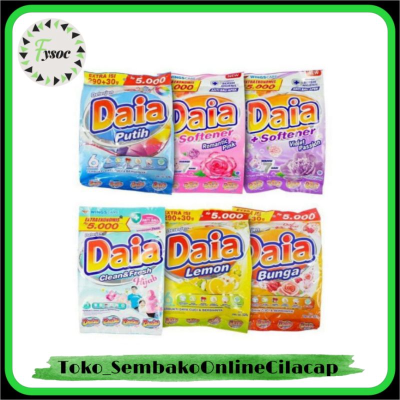 DAIA 265GR DETERJEN BUBUK RP5000