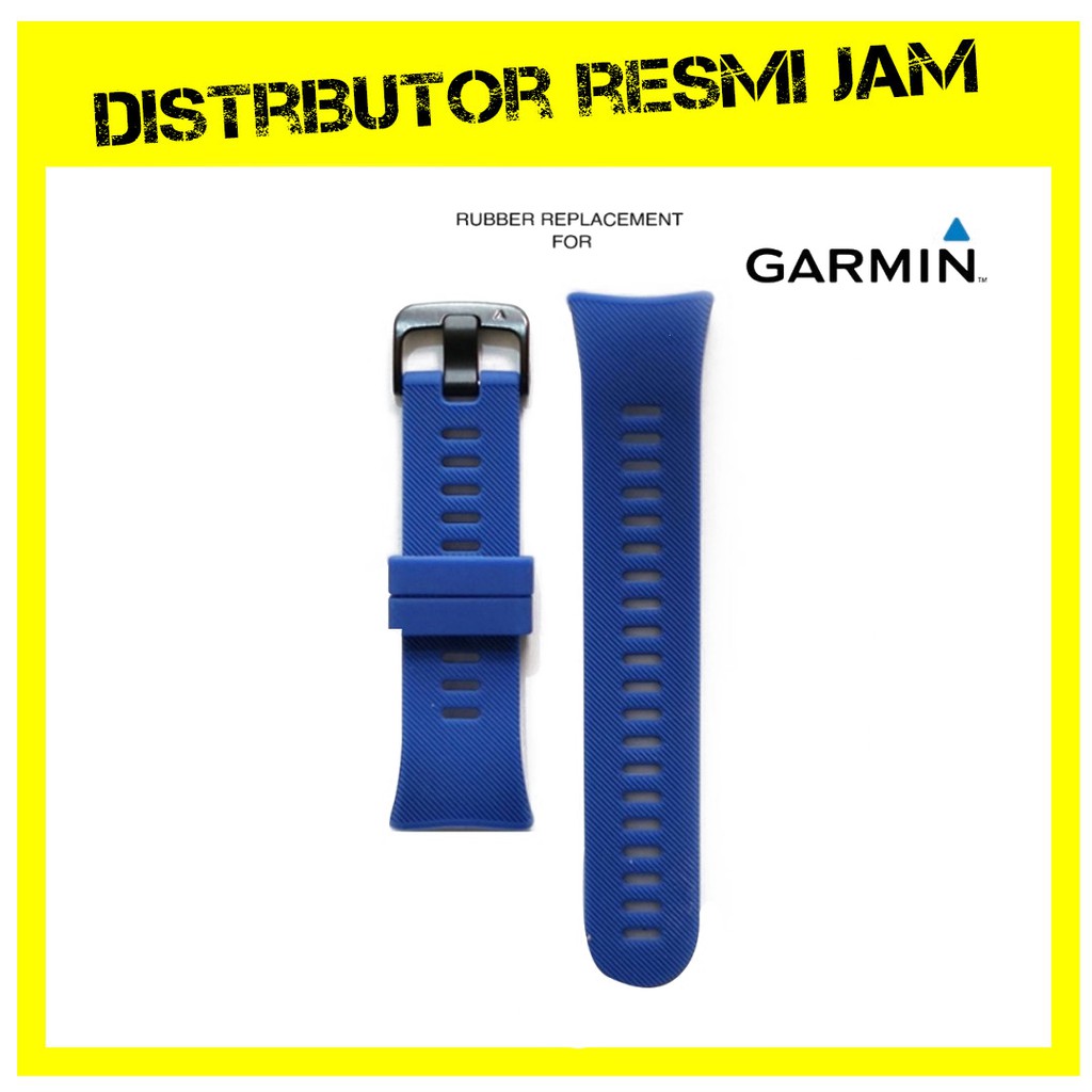 Garmin Forerunner 45S / Forerunner 45 Silicone Strap Watch Band - Midnight Blue