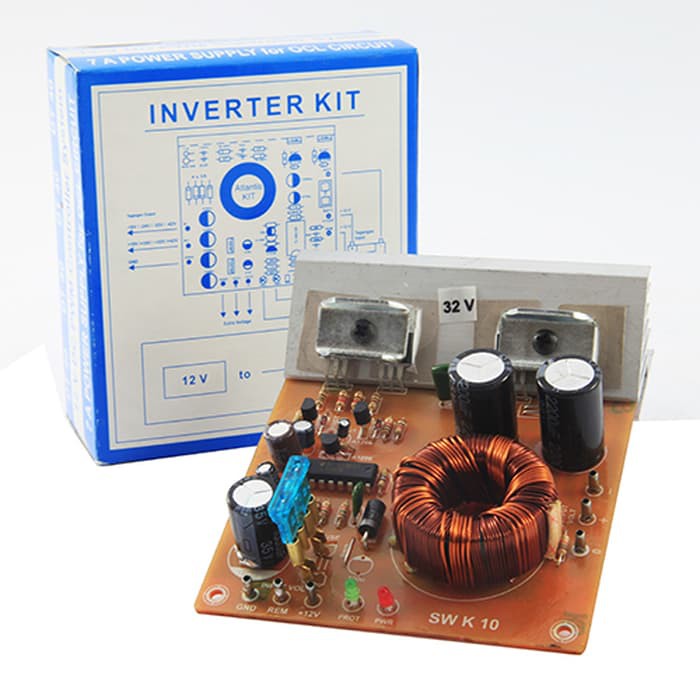 KIT INVERTER 32 VOLT CT INPUT 12 VOLT CONVERTER DC TO CT BELL BGR 12V KE 32V CT AUDIO CONVERTER