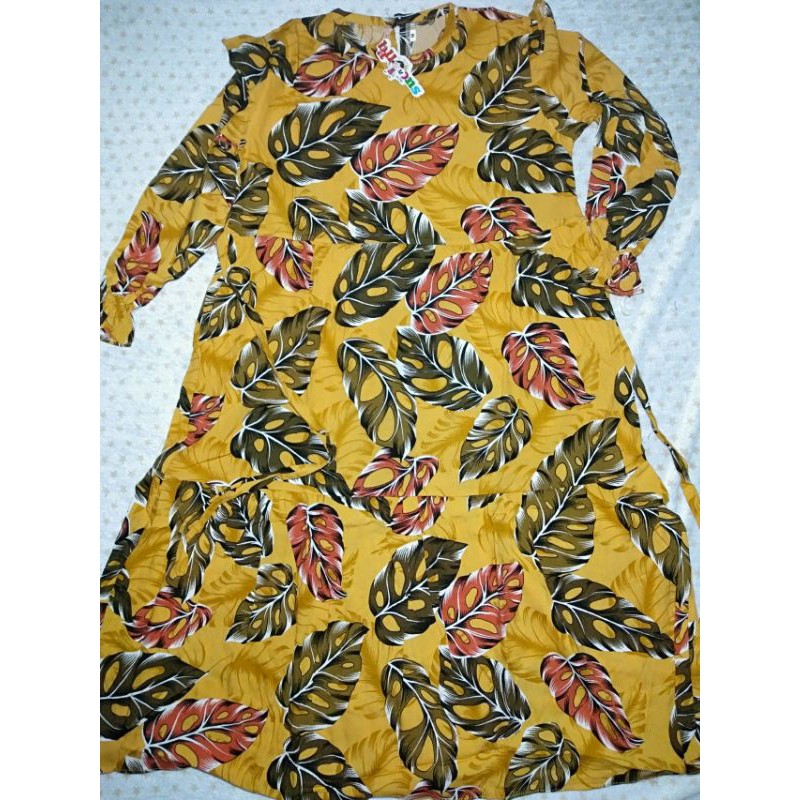 GAMIS ANAK PEREMPUAN/GAMIS MOTIF JANDA BOLONG/BAJU MUSLIM ANAK UMUR 3-7 TAHUN