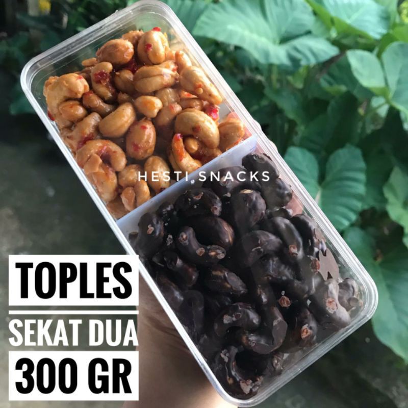 

Kacang Mete UTUH TOPLES 2 SEKAT