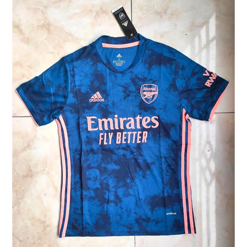 OBRAL HQ JERSEY BOLA ARSENALL 3RD THIRD 2020-2021 GO HIGH QUALITY IMPORT