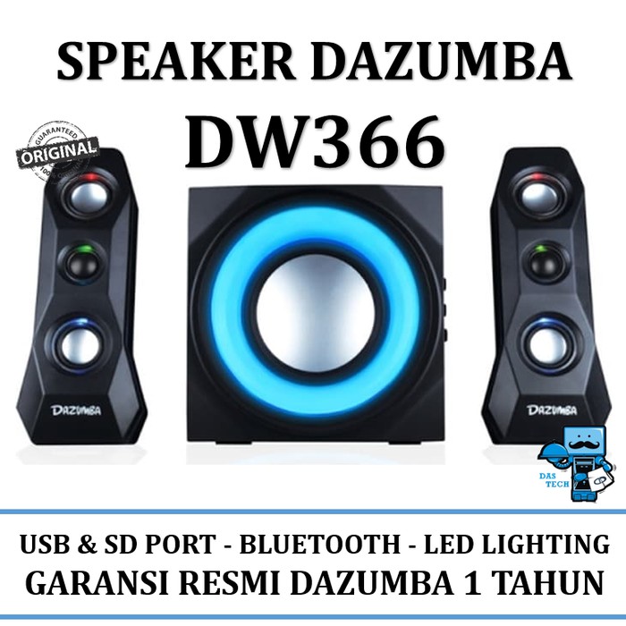 Speaker Aktif Dazumba Speaker DW366 / DW 366 - Bluetooth