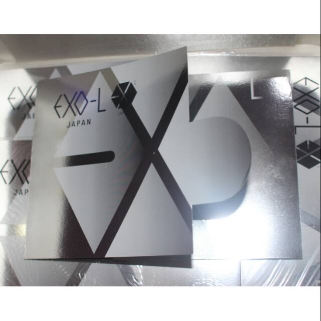 Exo exo l japan group photo card