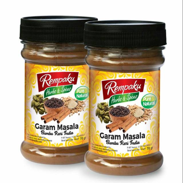 

Garam Masala / Premium Quality / Rempaku / 70 gr