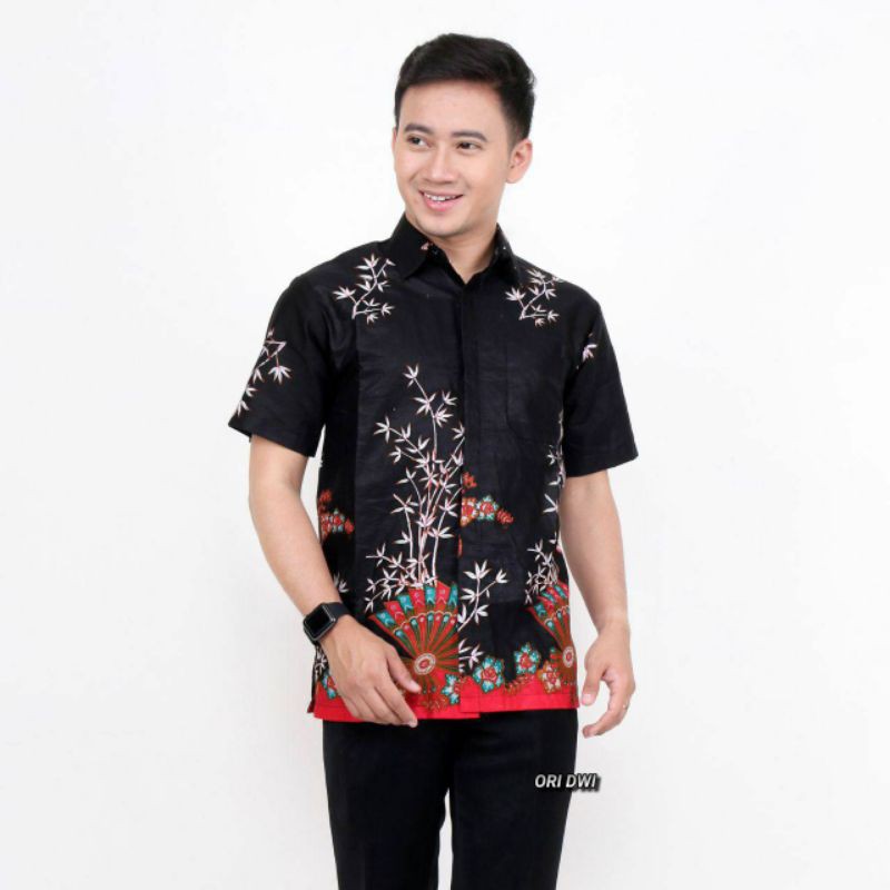 BAJU SERAGAM BATIK - Batik Couple Ori Ndoro Jowi DNT Garansi Ory|ruzlimumet-Hem kipas
