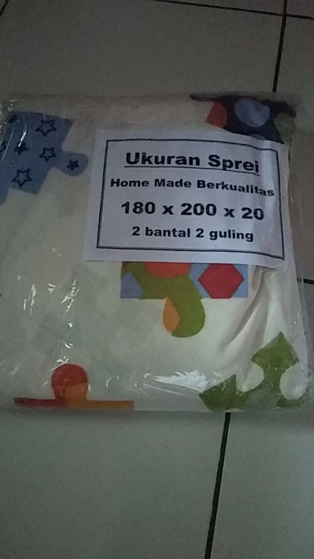 Sprei Homemade Motif Chat Dulu