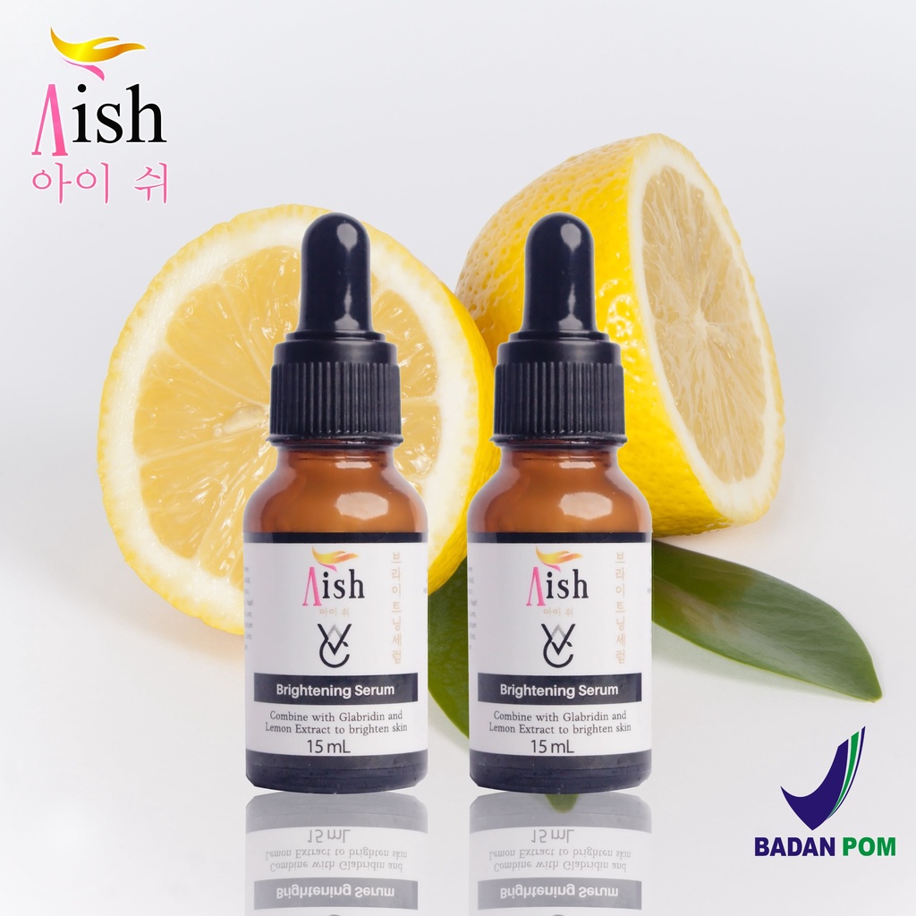 AISH SKINCARE  - FACIAL WASH / AISH SERUM KOREA / TONER / DAY&NIGHT CREAM - 100% Original-2 Brightening Serum