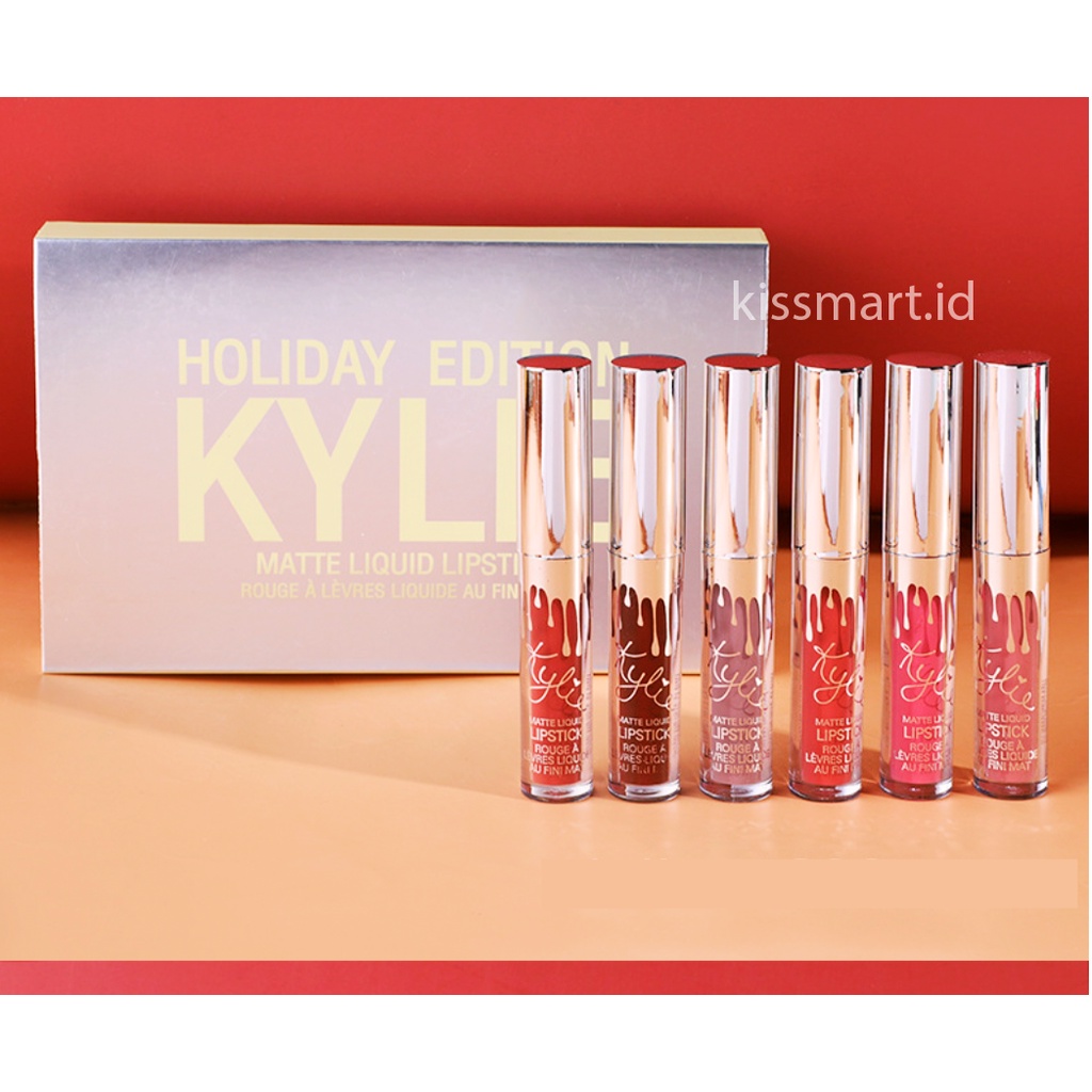 Lip Gloss Matte Liquid Lipstik Holiday Birthday Edition Lipstick XX027