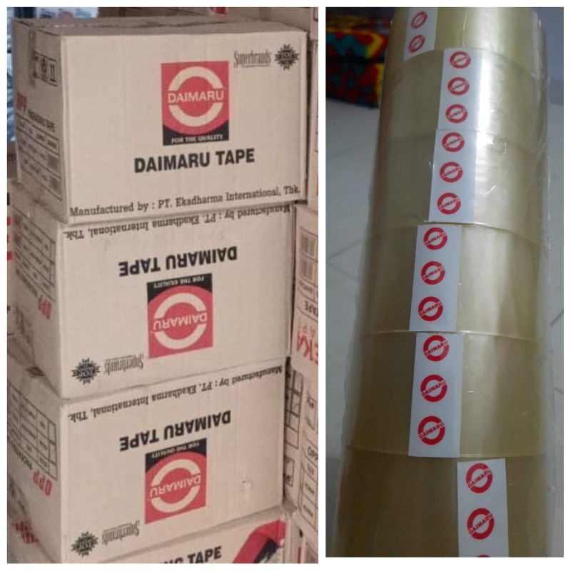 

LAKBAN DAIMARU/ ISOLATIP / SELOTIP / ISOLASI EKA DAIMARU