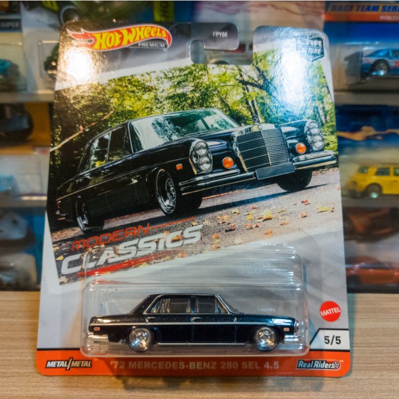 Hot Wheels 72 Mercedes Benz 280 Sel 4.5 - Modern Classics - Premium