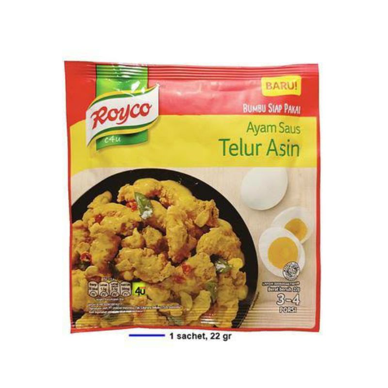 

Royco Salted Eeg - Saus Telur Asin 22gr