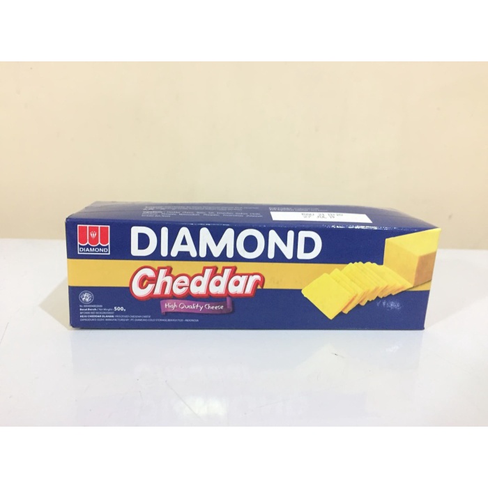 

Ee51 Keju Cheddar Diamond 500Gr 6Gggddv