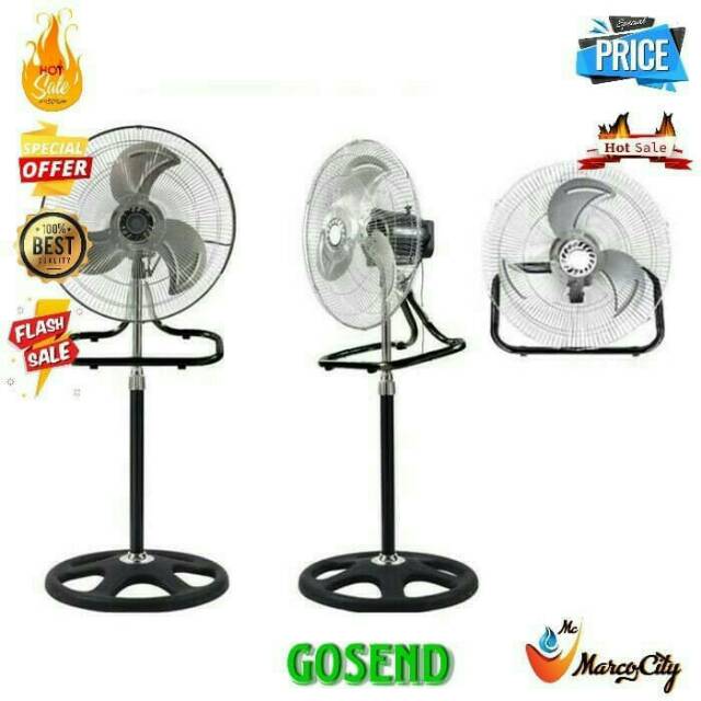 KIPAD ANGIN TORNADO BESI 3in1 18 INC