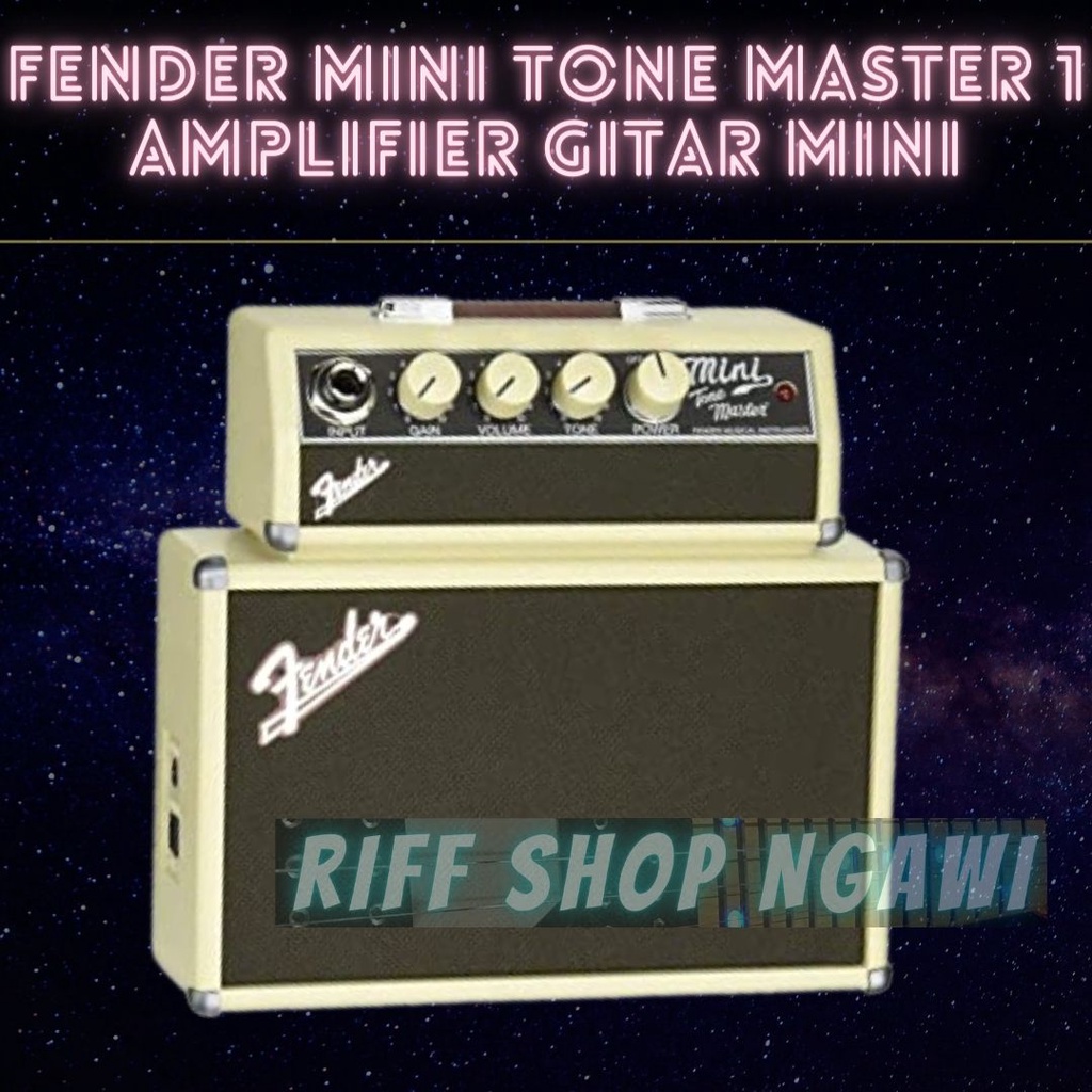 Jual (PACKING KAYU + GRATIS ONGKIR) AMPLI ORIGINAL Fender Mini Tone