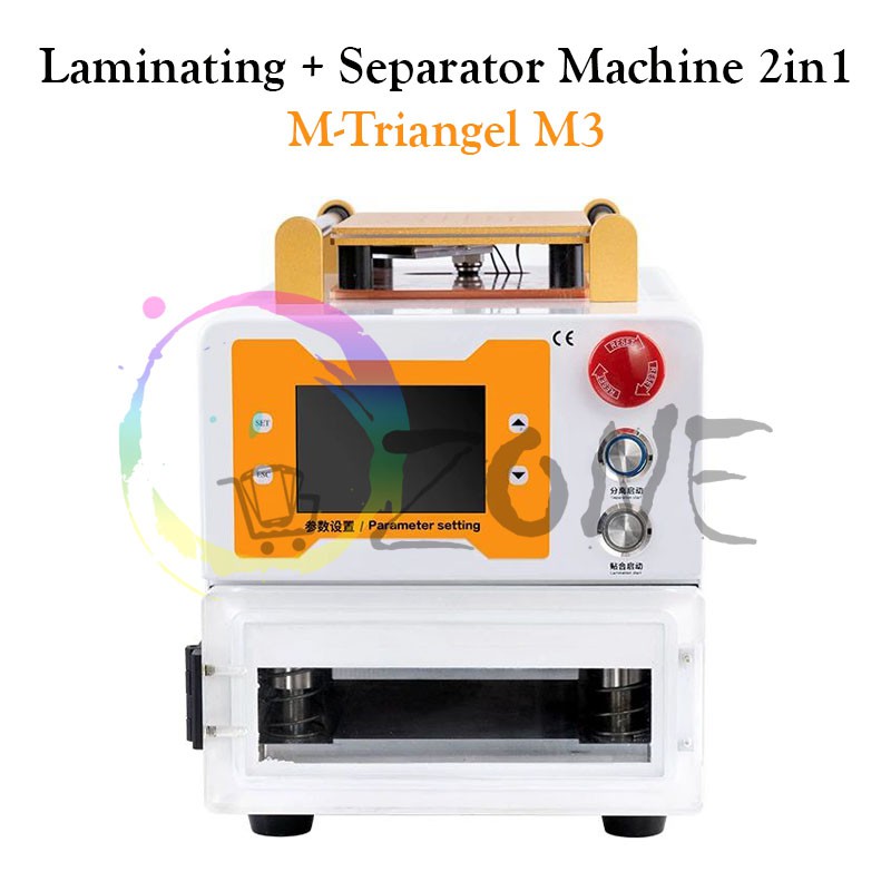 MESIN LAMINATING + SEPARATOR PEMISAH LCD TOUCHSCREEN M-TRIANGEL M3