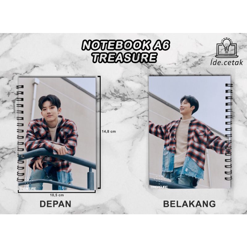

[TERLARIS] Notebook Treasure Unofficial A6 / Buku Diary Notes A6 Kpop Murah | BACA DESKRIPSI !!