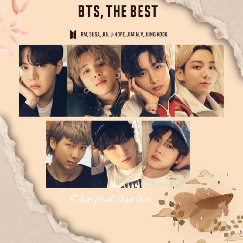 BTS JAPAN ALBUM BTS THE BEST MERCHANDISE