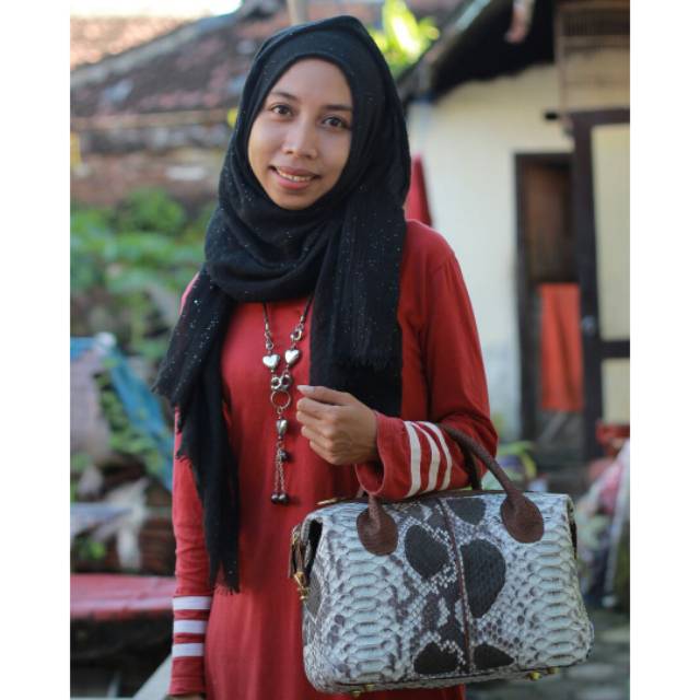 Tas natalie kulit ular asli