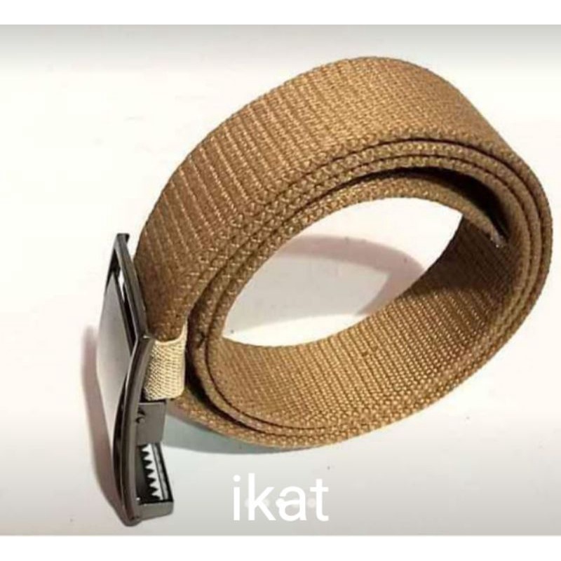 ikat pinggang peria wanita gesper premium ikat pinggang kanvas