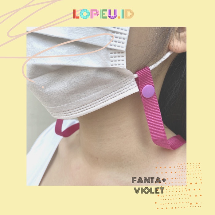 

Promo Strap Masker Korea Lopeu Fanta + Violet Sale!!!