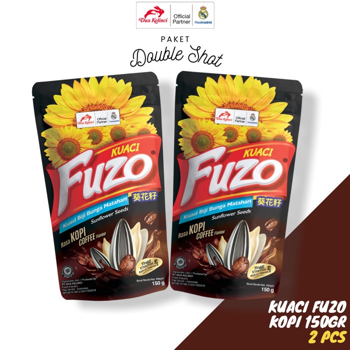 

vf501ge Paket Double Shot - 2 Pcs Kuaci Fuzo Kopi 150Gr Dscscv