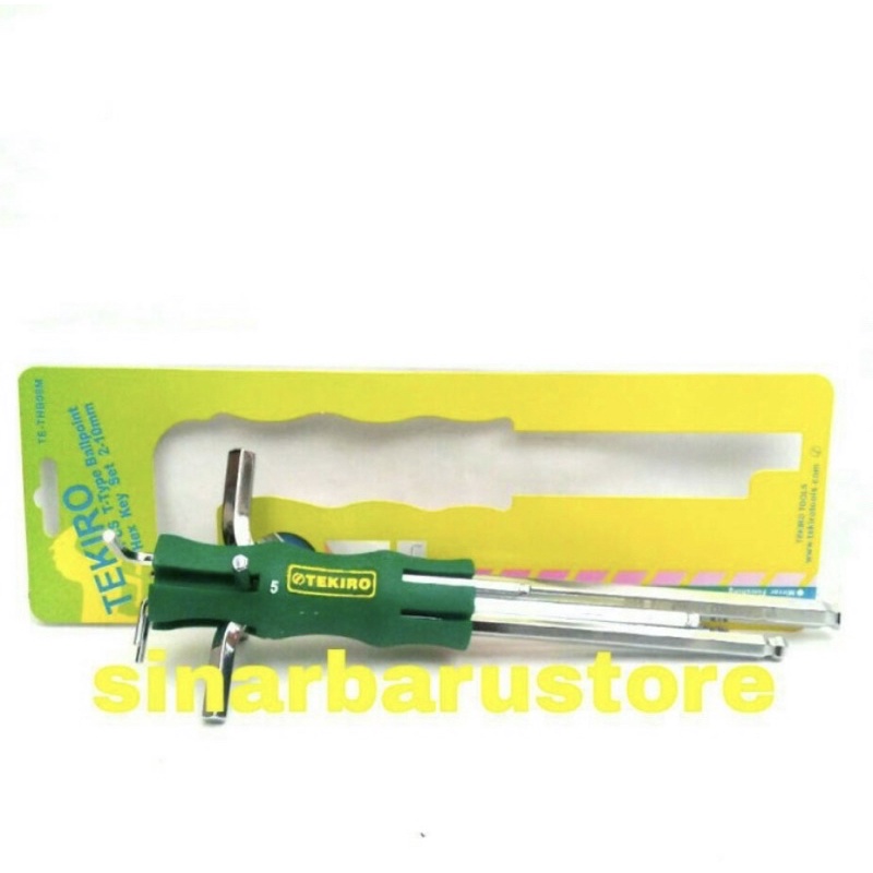 Kunci L Tekiro Ballpoint TE - THB08M 2-10 MM