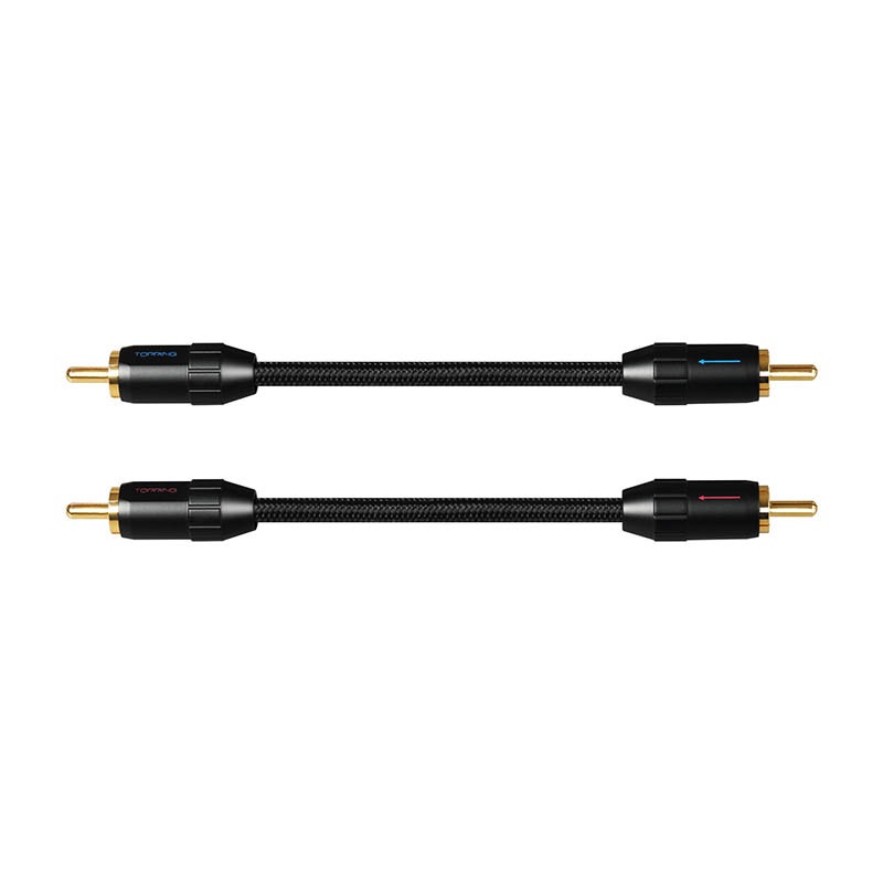 TOPPING TCR2 RCA Cable 6N Single Crystal Copper Gold-Plated RCA Professional Audio Cable